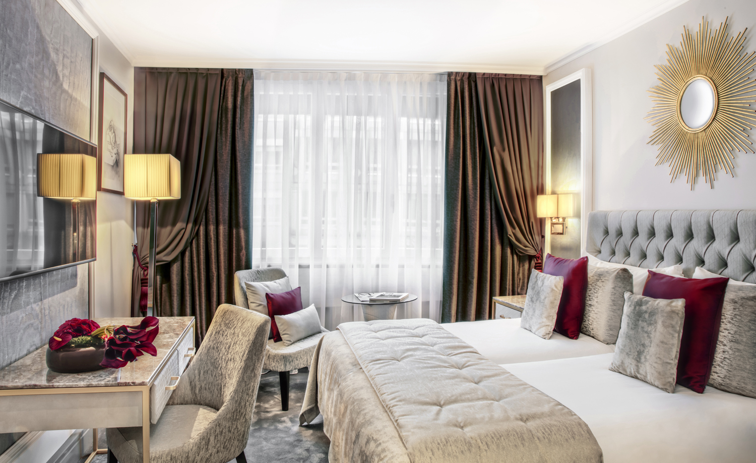 Hotel Royal details of elegant room. - Gitaly contract