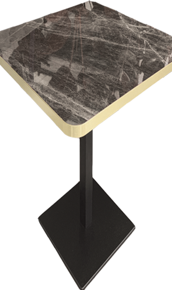 Senza titolo-7 Marble effect brass table, Cactus collection, element of the moodboard - Gitaly contract