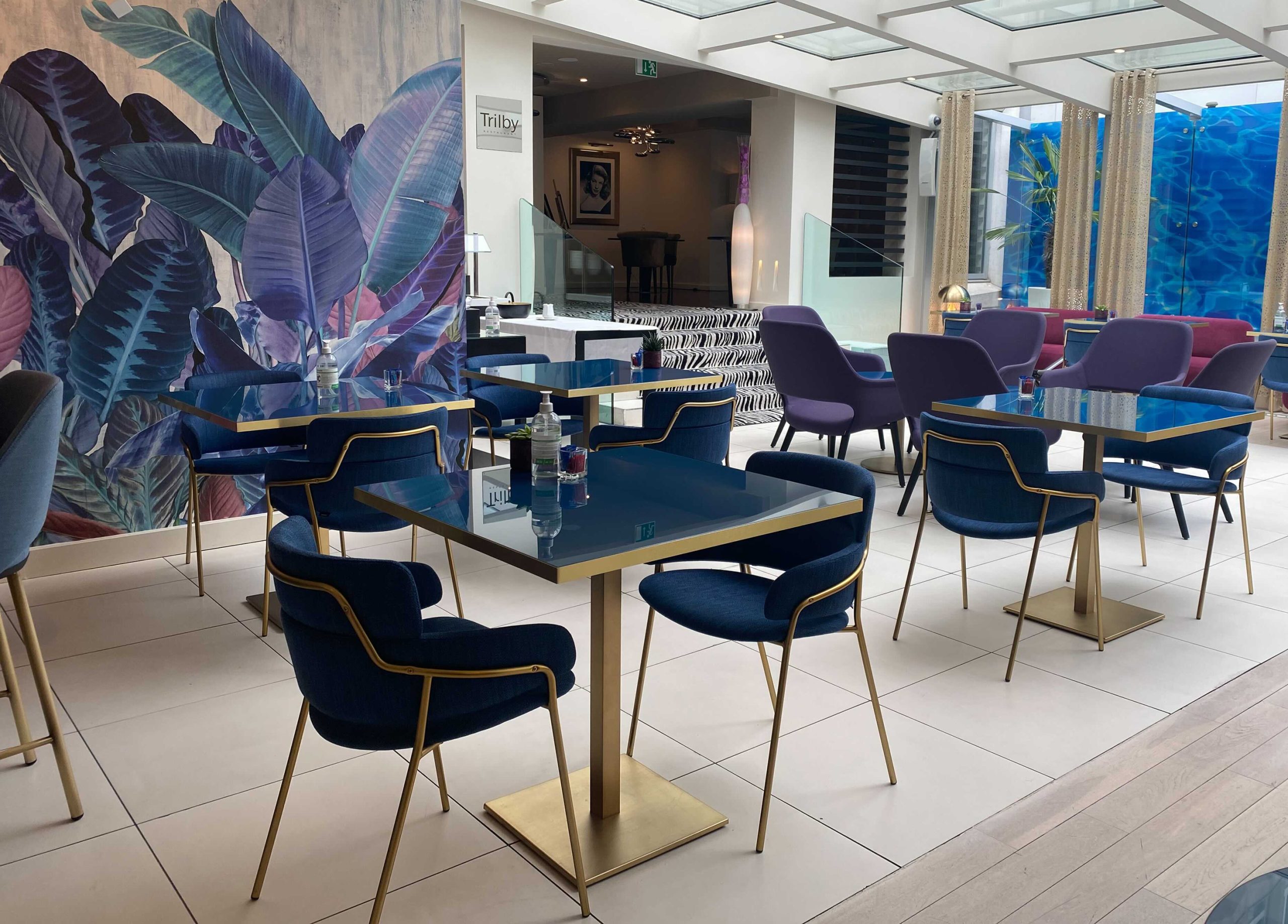 New design for breakfast room of Hotel N'Vy - Gitaly contract New design for breakfast room of Hotel N'Vy - Gitaly contract